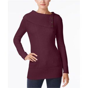 Style & Co Envelope-Neck Sweater